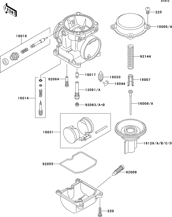 Carburetor parts(1/2)