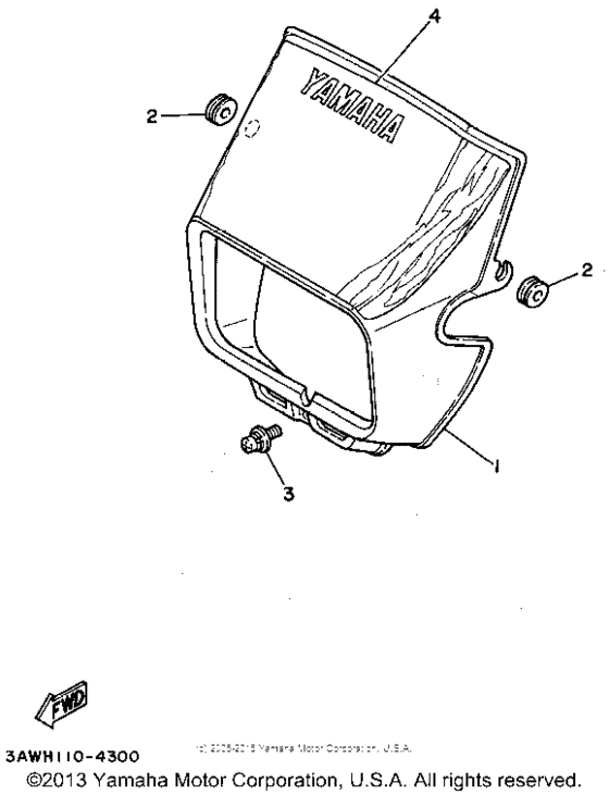 TW200 Обтекатели