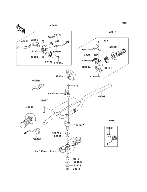 Handlebar(b8f-baf)