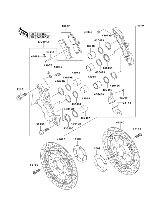 Front brake(a5)