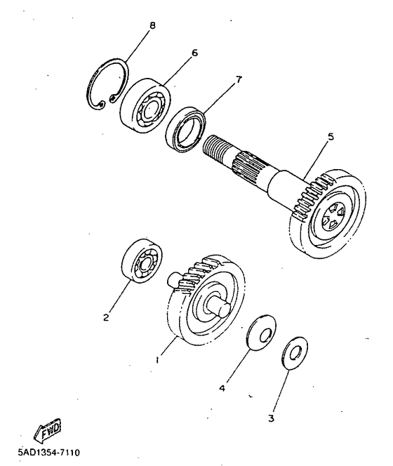 YN50 Трансмиссия