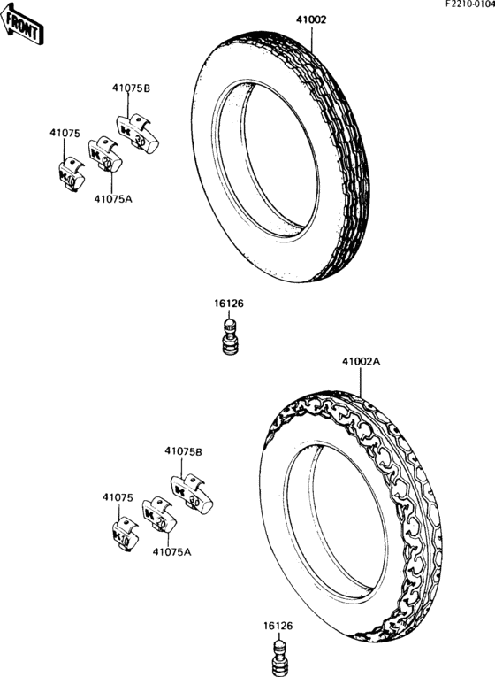 ZX900 Покрышки