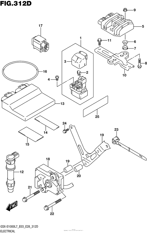 Electrical (Gsx-S1000Al7 E33)