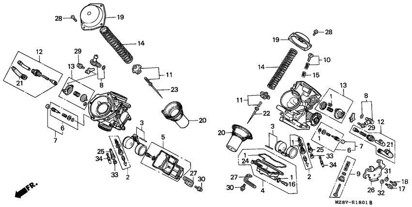 Carburetor assy