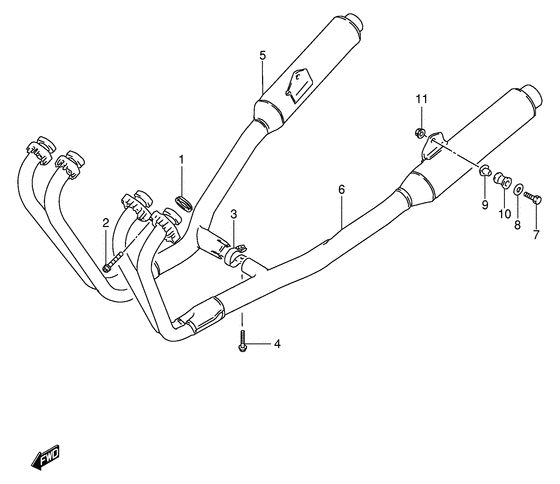 Muffler comp