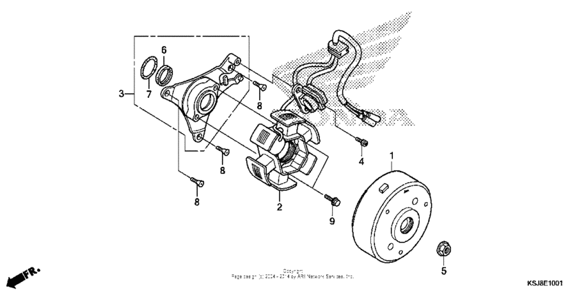 Alternator (crf100f)