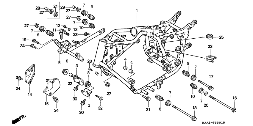 Frame body