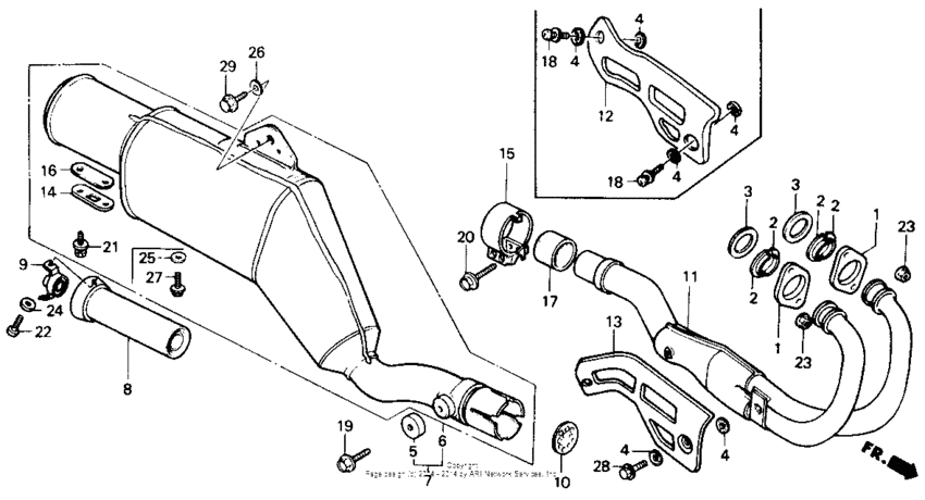 Muffler 84-89
