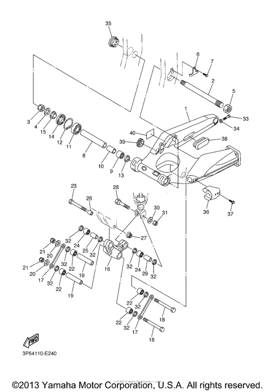 FJR13ACV Бугель