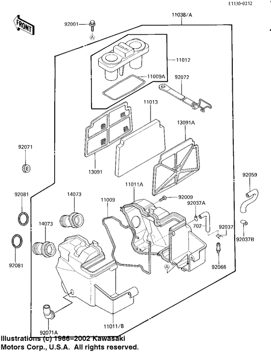 EX250 Воздухоочиститель