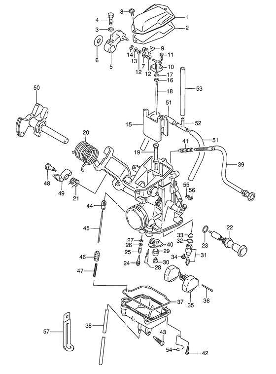 Carburetor assy