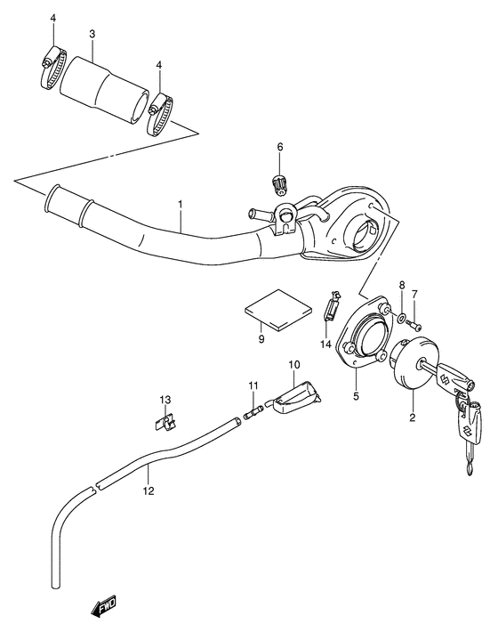 Fuel inlet
