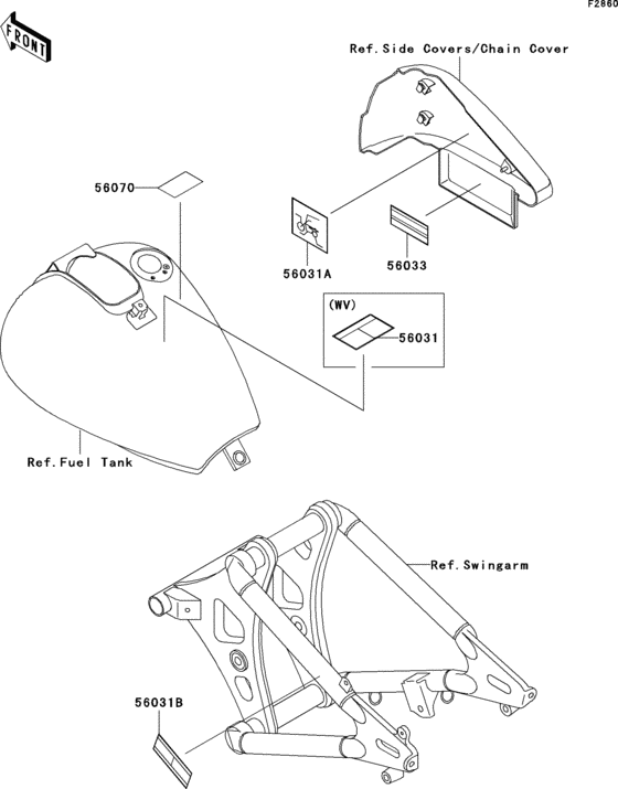 VN800 Лейбл предостережения