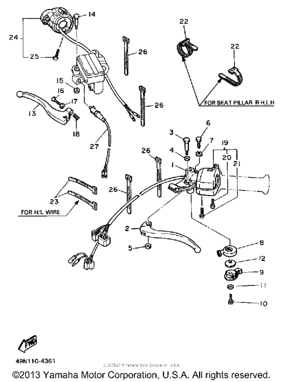 Handle switch - lever