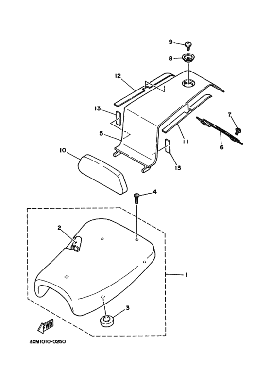 Seat band assy