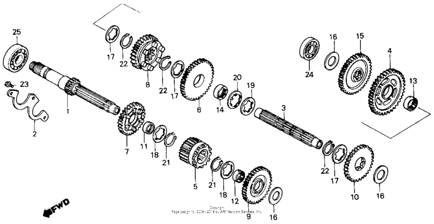 VT800 Трансмиссия