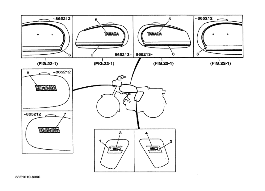 YB50 ｸﾞﾗﾌｲﾂｸ. ｴﾝﾌﾞﾚﾑ