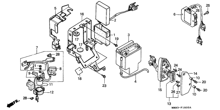 Battery/regulator
