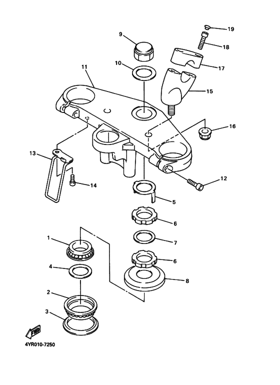 FZS600 Регулятор