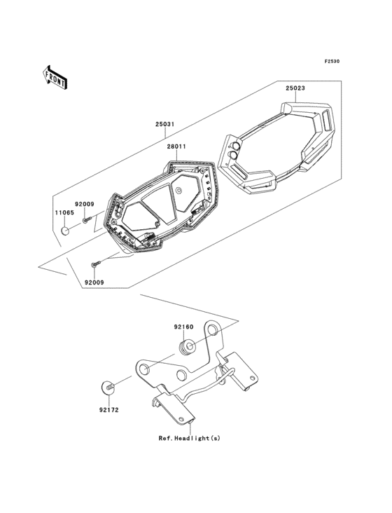 ZR800 Приборы