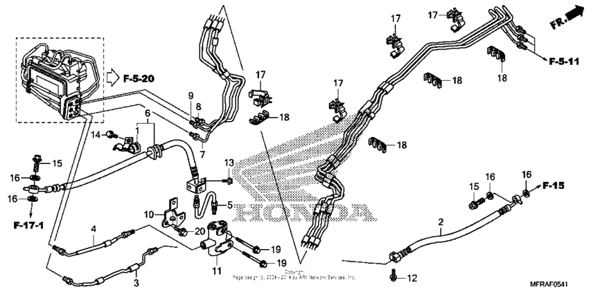 Brake line (3)