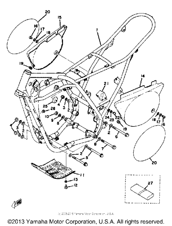 Frame-side cover