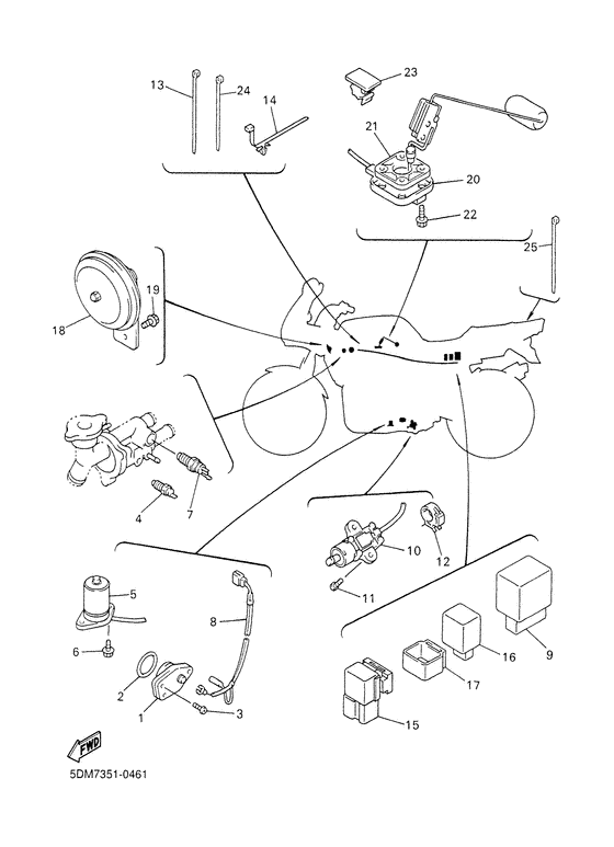 FZS600 Электрика 2