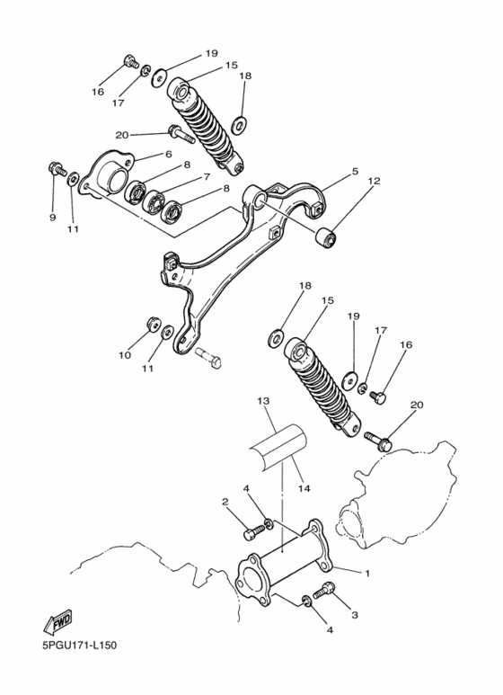 Rear arm & suspension