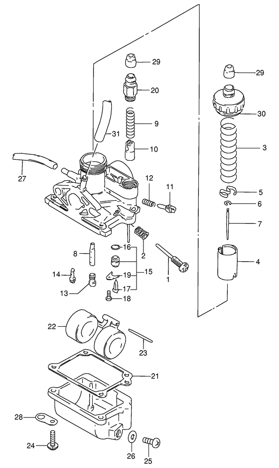 Carburetor assy