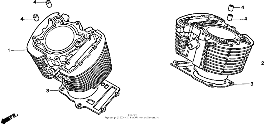 VT1100C2 Цилиндры
