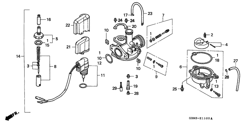 Carburetor assy