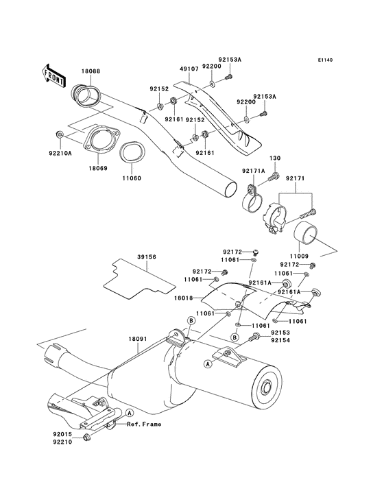 Muffler comp