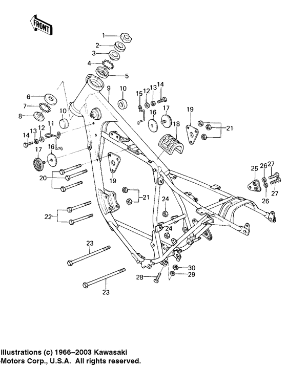 Frame/frame fittings