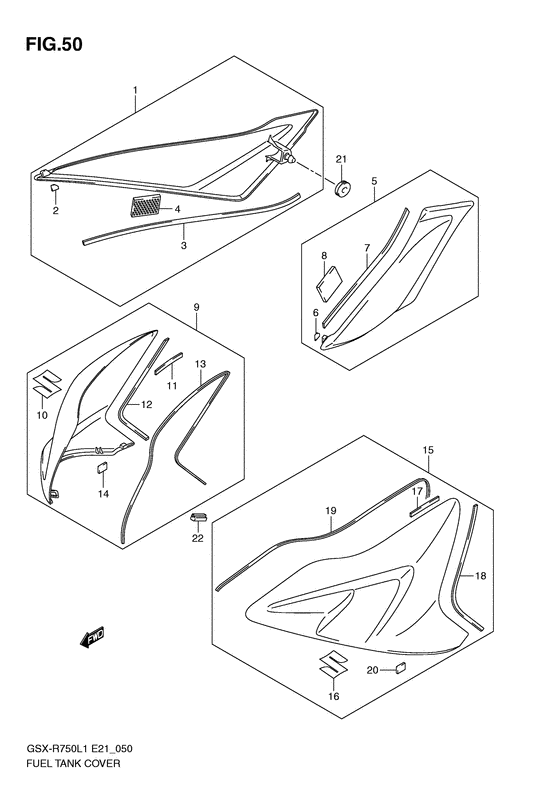 Fuel tank cover