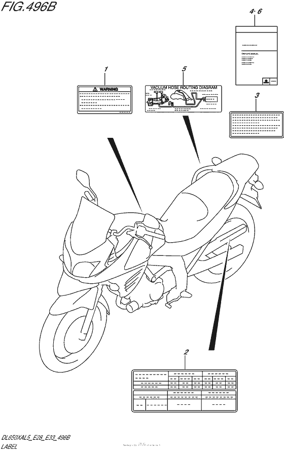 Label (Dl650Xal5 E33)
