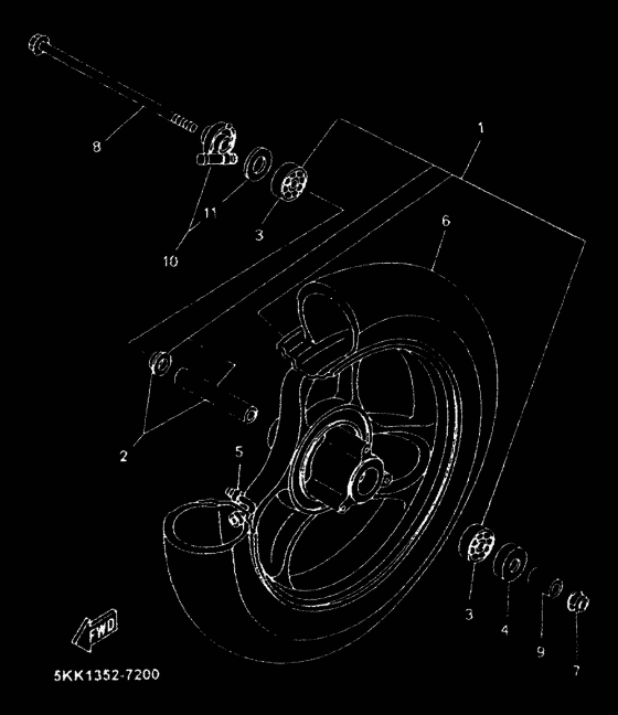 YN100 Transom + tube