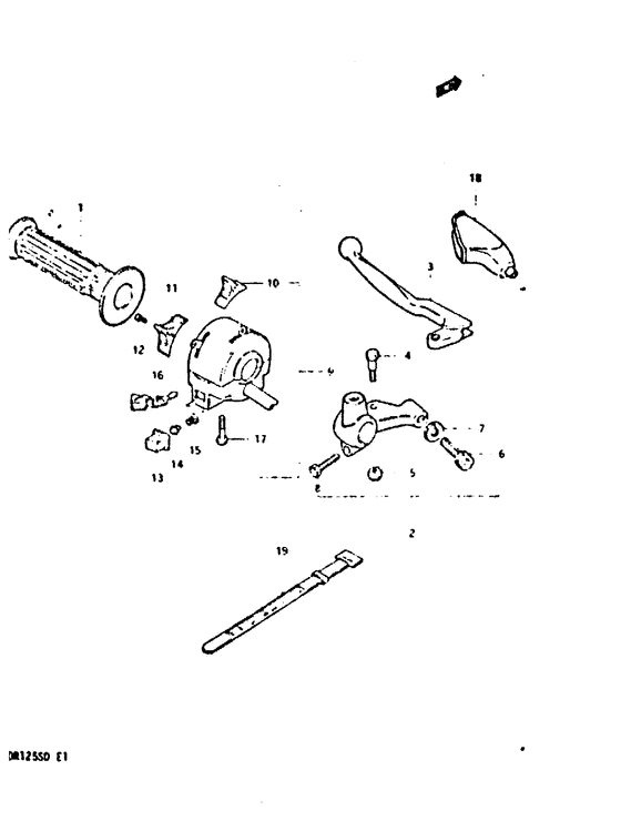 Left handle switch