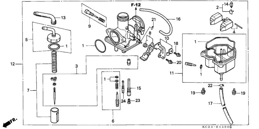 Carburetor assy