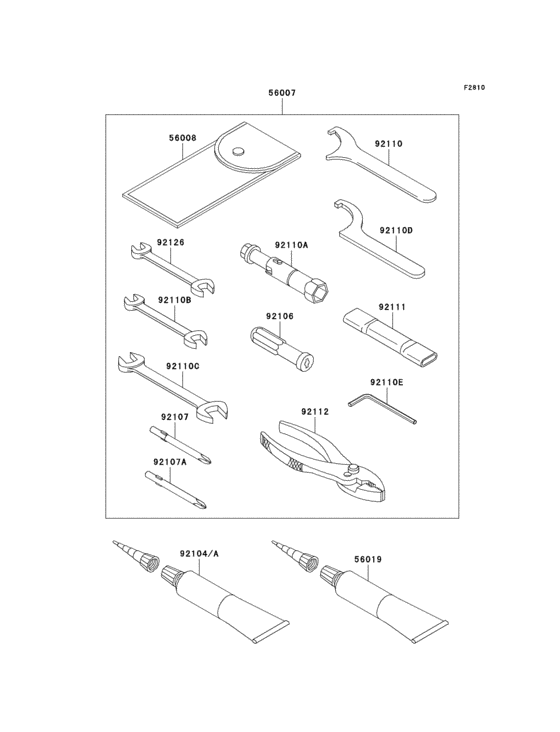 VN900 Owners tools(d6f-d9f)