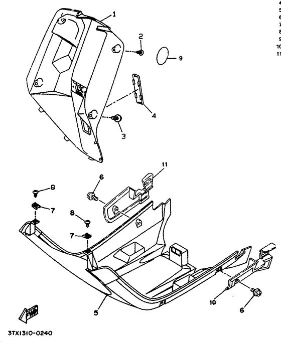 CW50 Ветровое стекло