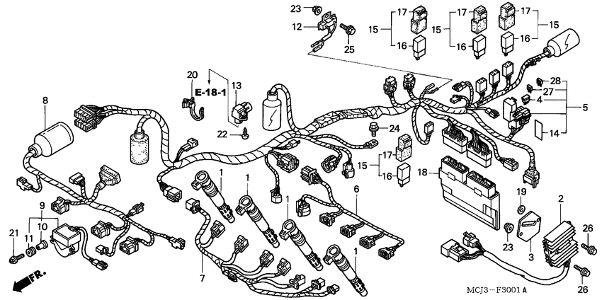 Harness wire