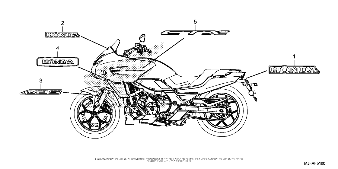CTX700 Mark + Emblem