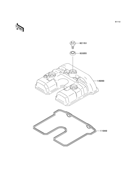  Крышка головки цилиндров