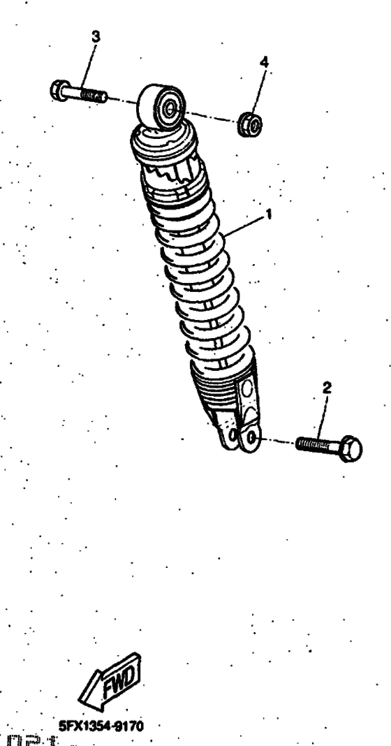 CW50RS Задняя подвеска