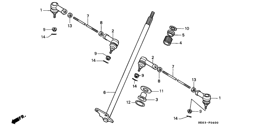 Steering column
