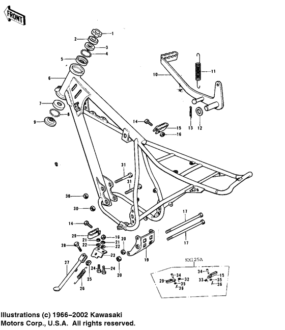 Frame/frame fittings