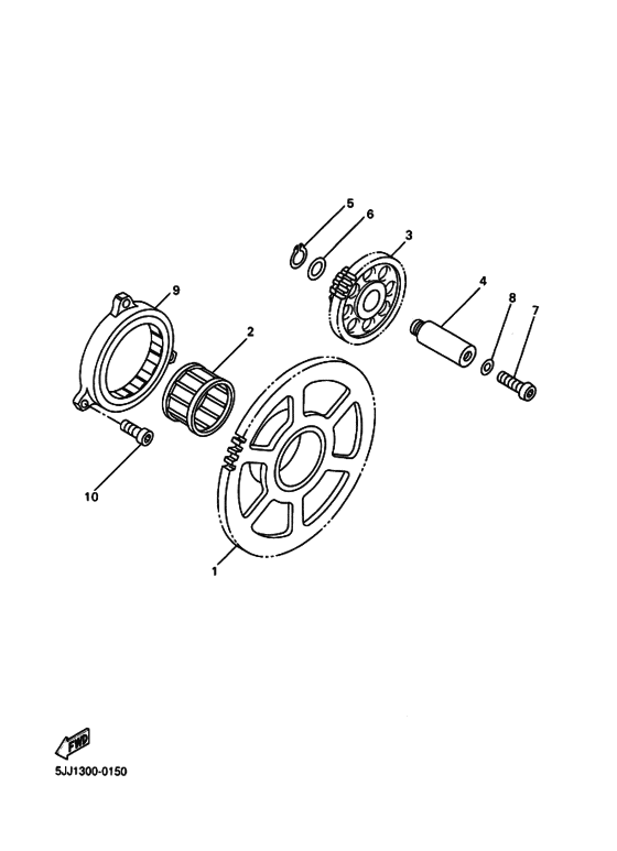 YZF-R1 Стартер