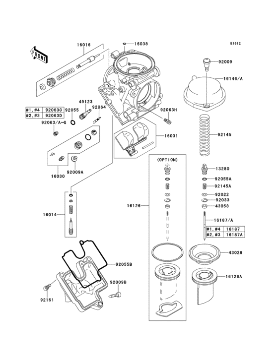 Carburetor parts(1/2)