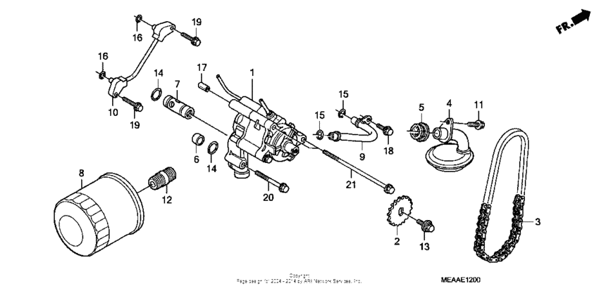 Oil filter + oil pump
