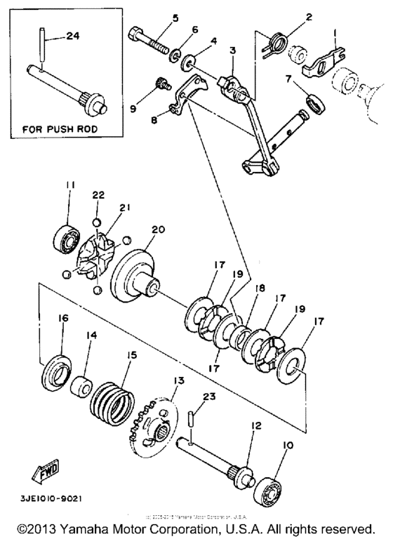 WR250ZD Регулятор,вед .звезда
